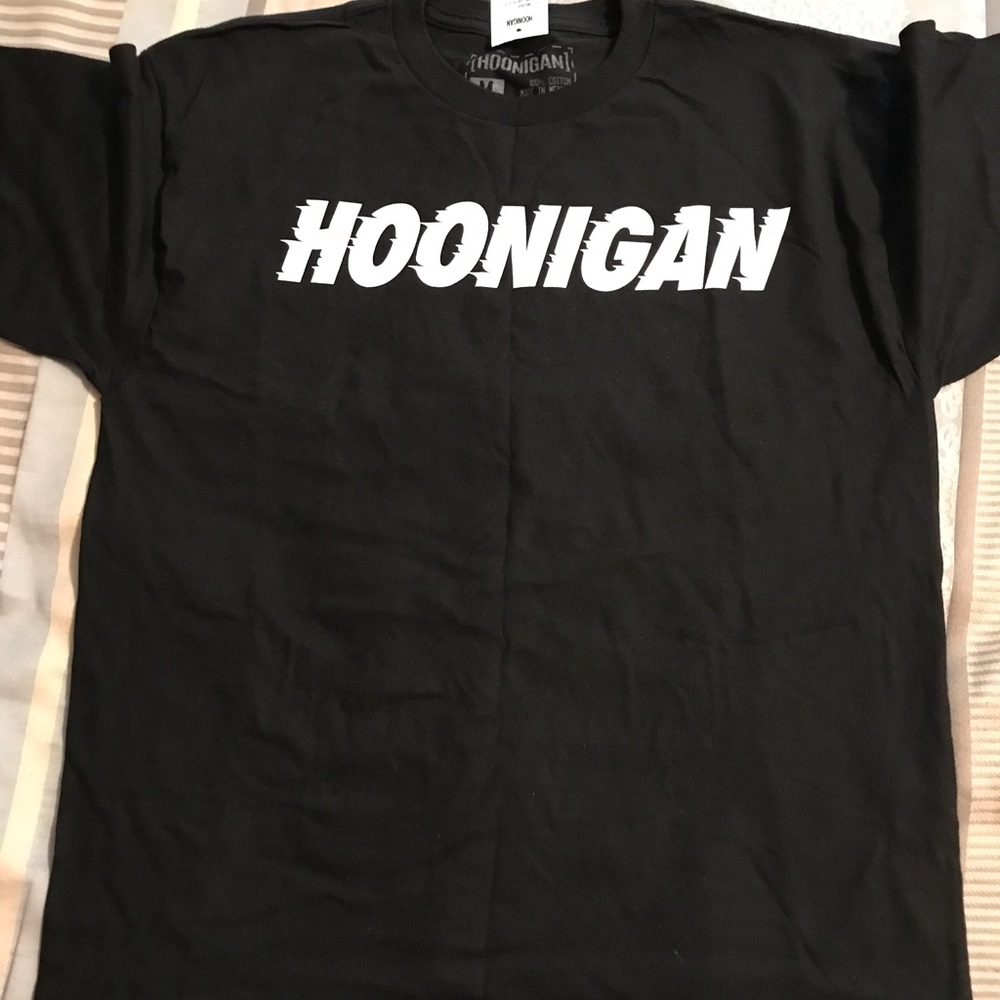 Black Hoonigan T shirt